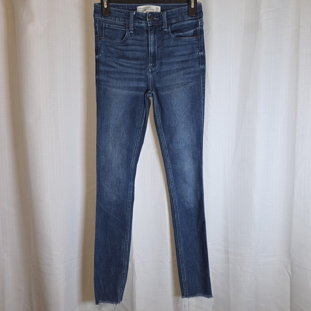 Abercrombie & Fitch Super Skinny Ankle High Rise‎ 00/24
